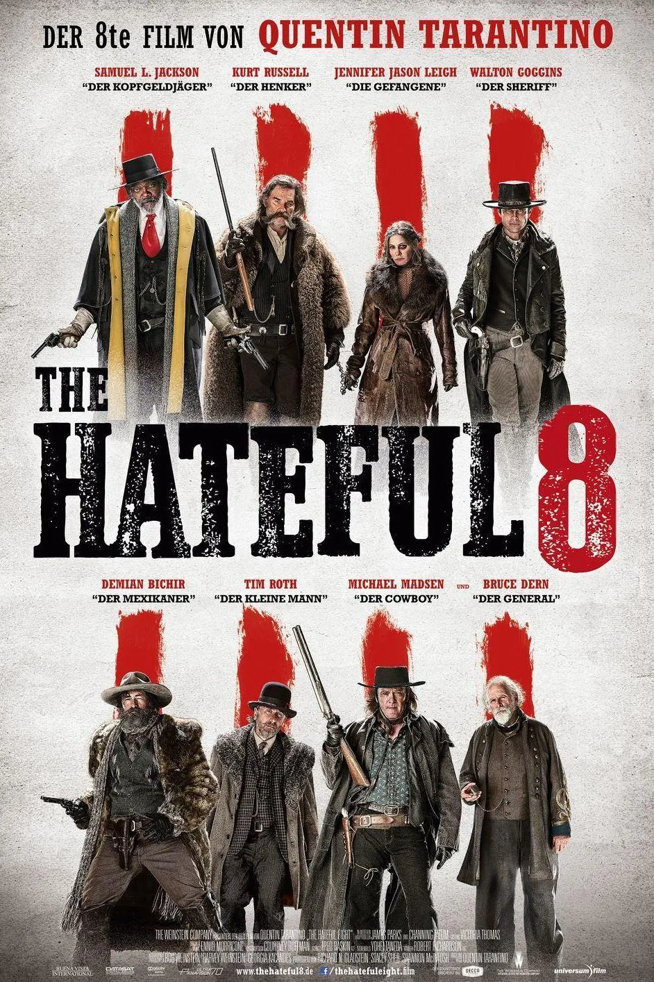 The Hateful Eight 2015 Movie Information And Trailers Kinocheck