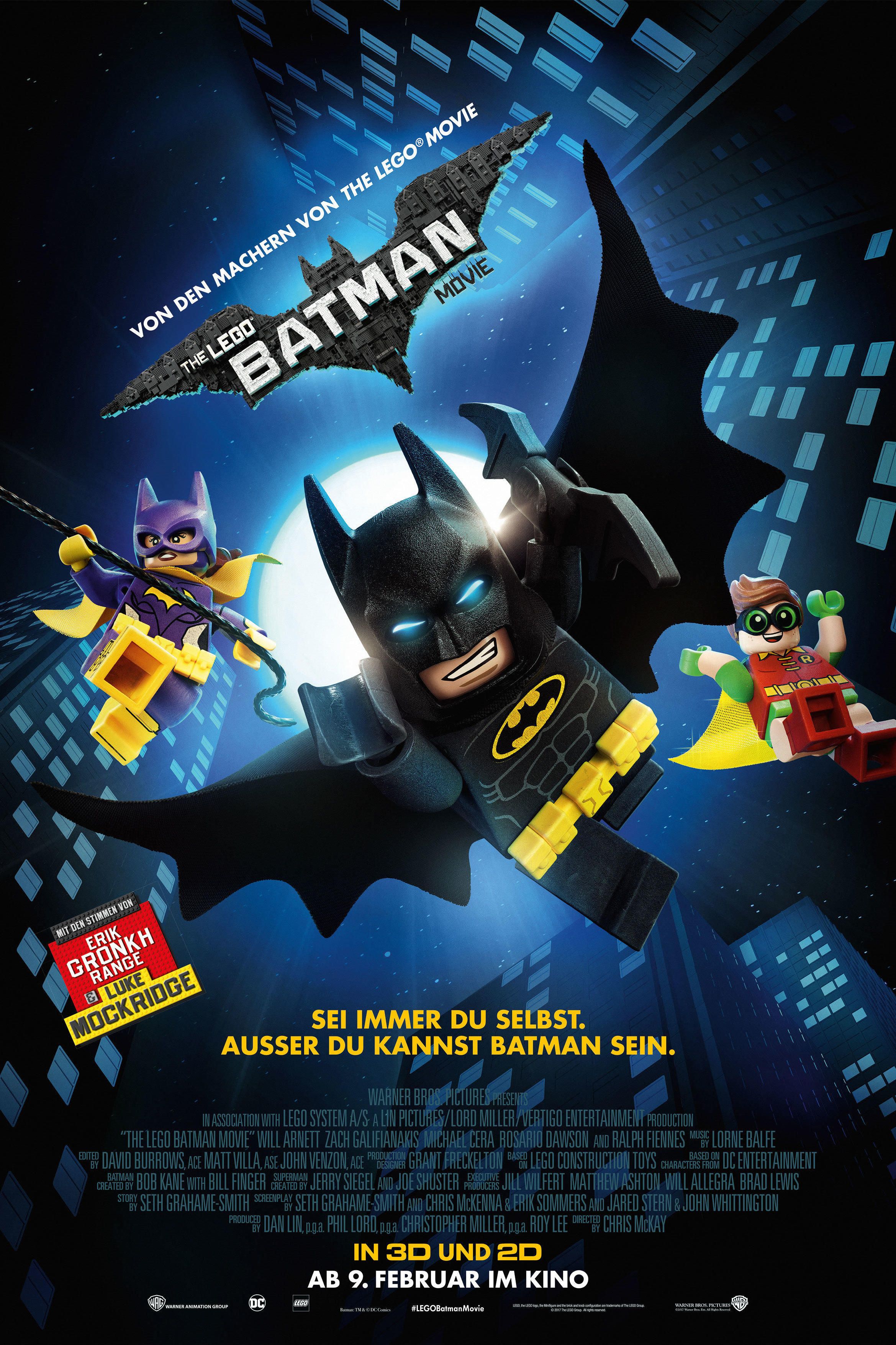 The Lego Batman Movie Trailer 4 (mit Will Arnett)