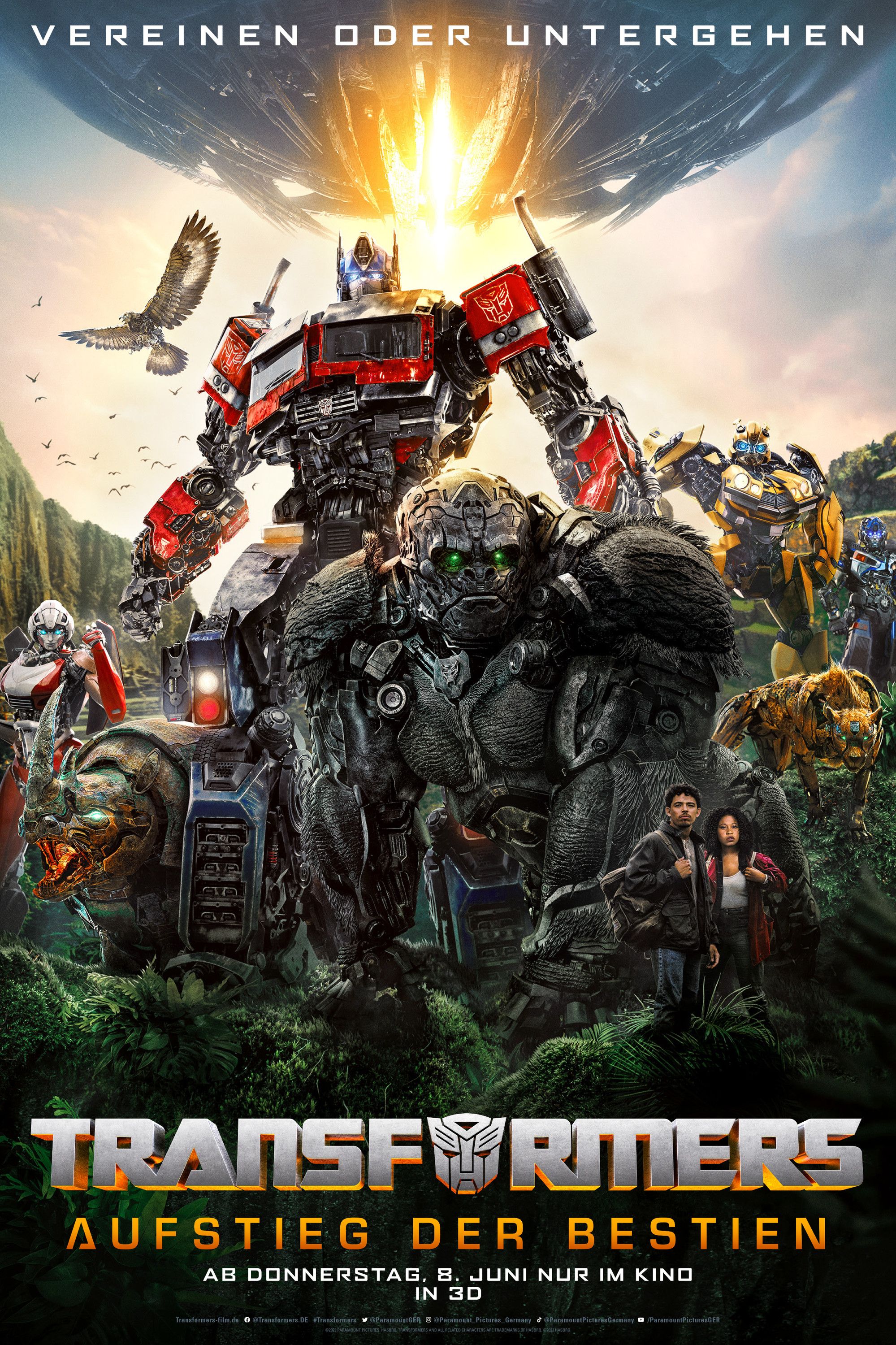 Transformers 7 rise of the beasts filme lançamento de ação vai marcar  historia 