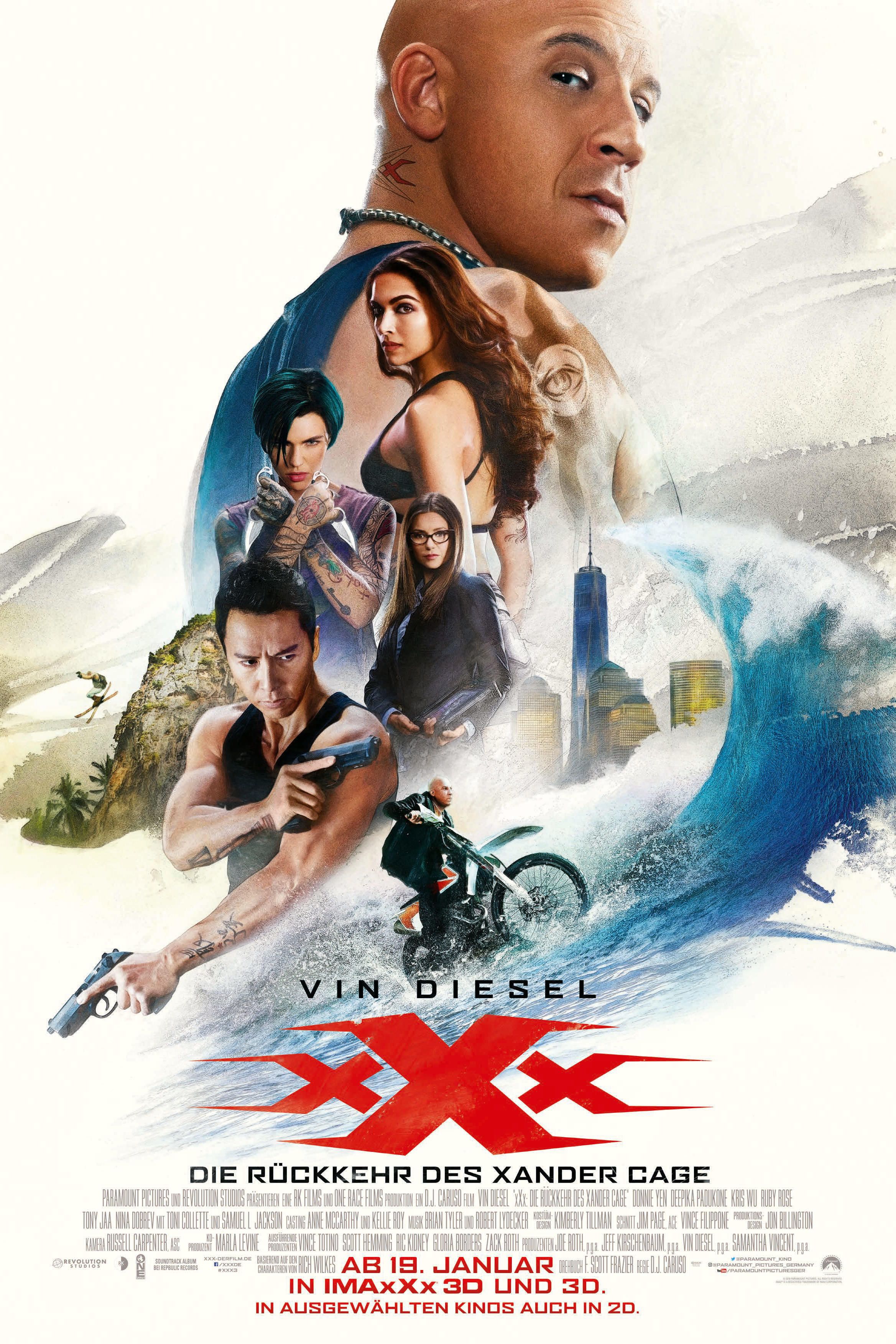 Brie Larson Xxx - xXx: Return of Xander Cage (2017) Movie Information & Trailers | KinoCheck