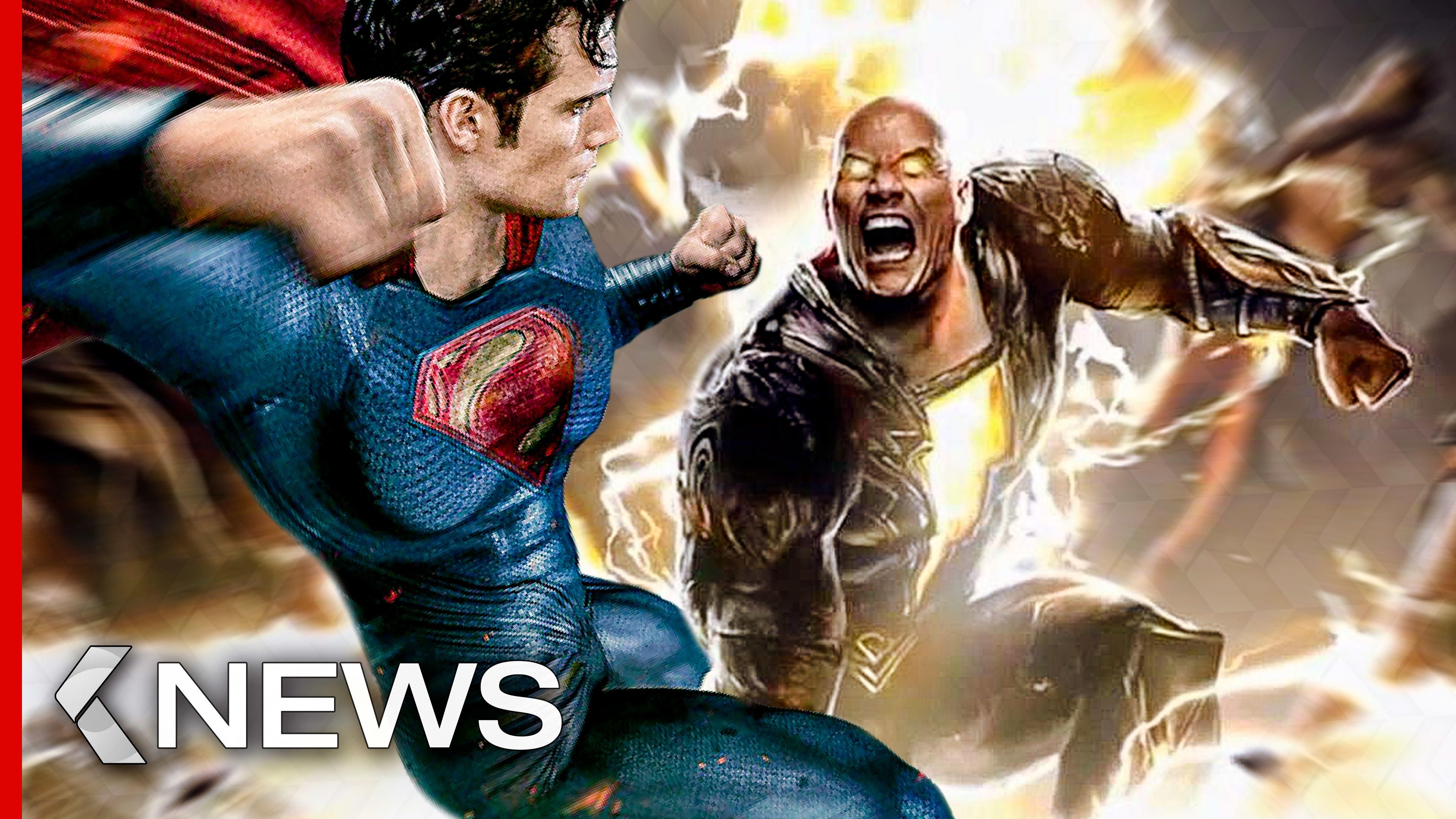 Dwayne Johnson 'Absolutely' Plans to Make a Black Adam vs. Superman Movie