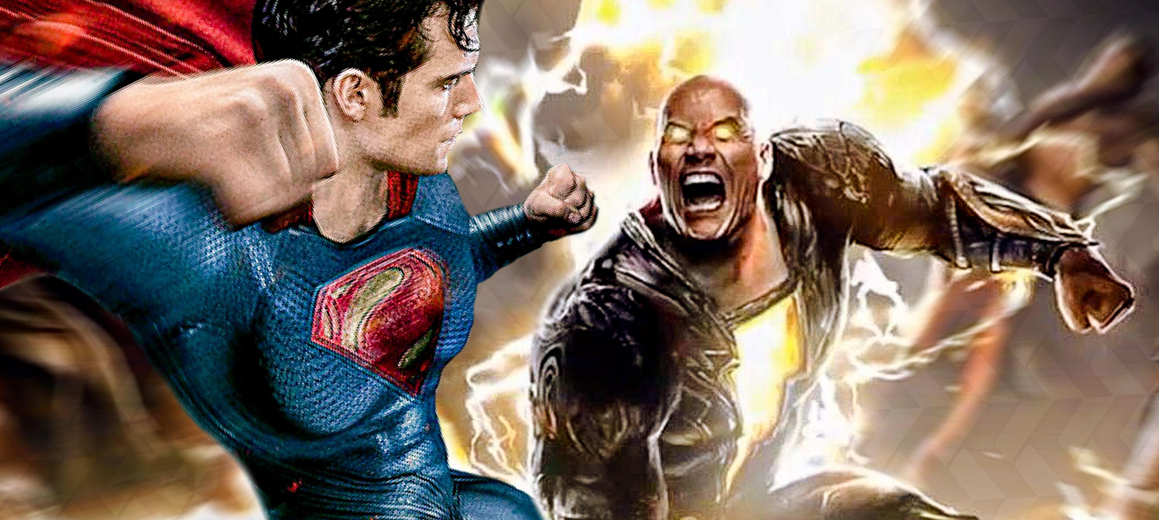 Black Adam vs. Superman Dwayne Johnson Will Fight With Superman