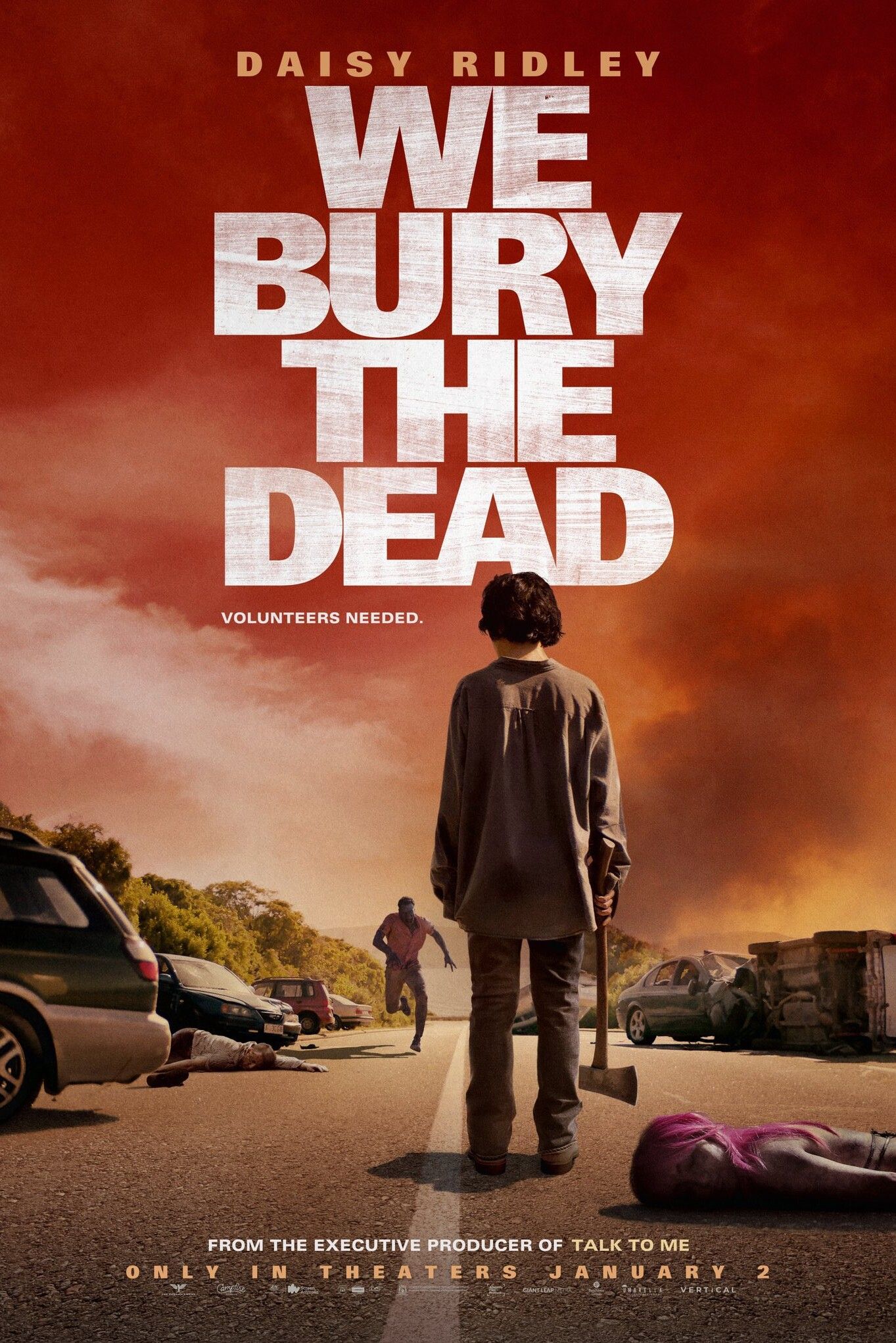 Locandina ufficiale del film We Bury the Dead