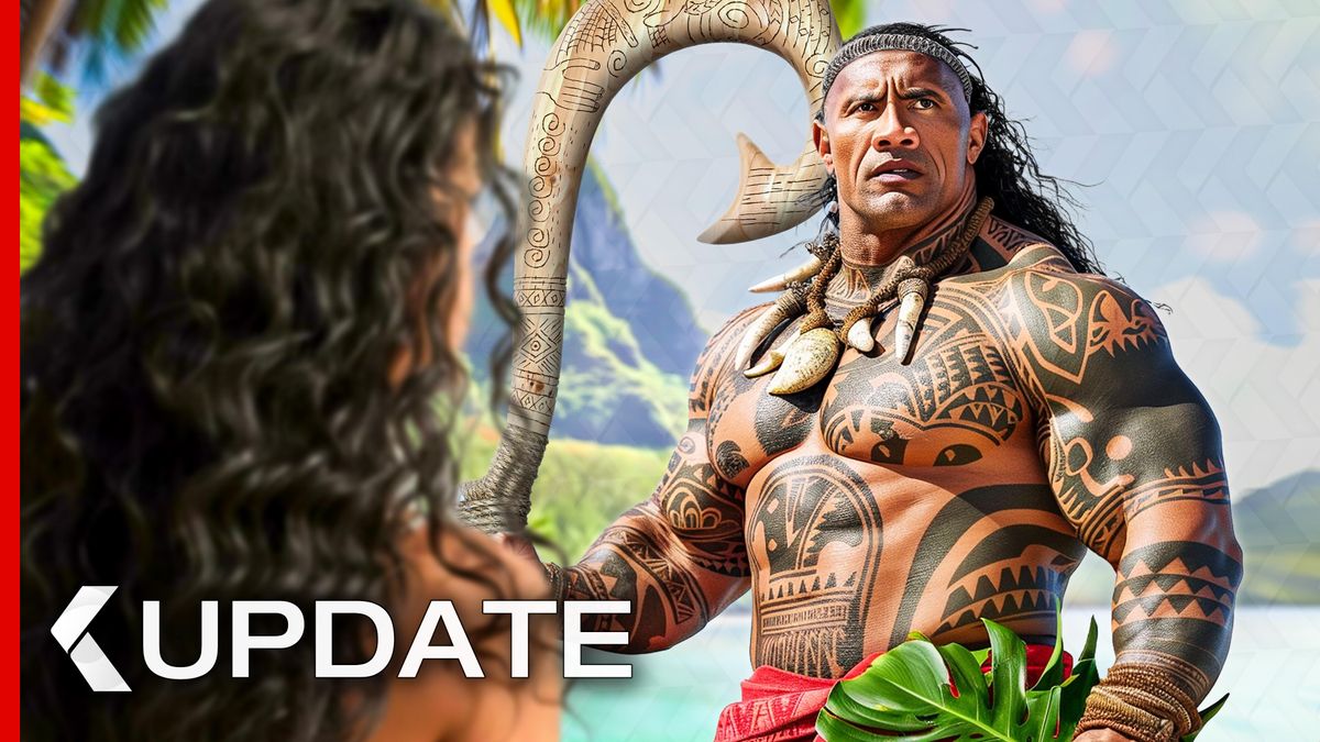 Moana Live Action Remake Preview 2026 Dwayne Johnson Returns As Maui 