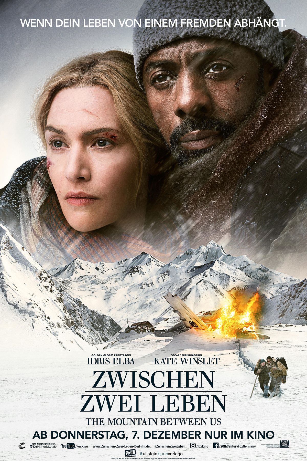 Zwischen zwei Leben: The Mountain Between Us (2017) Film-information und  Trailer | KinoCheck