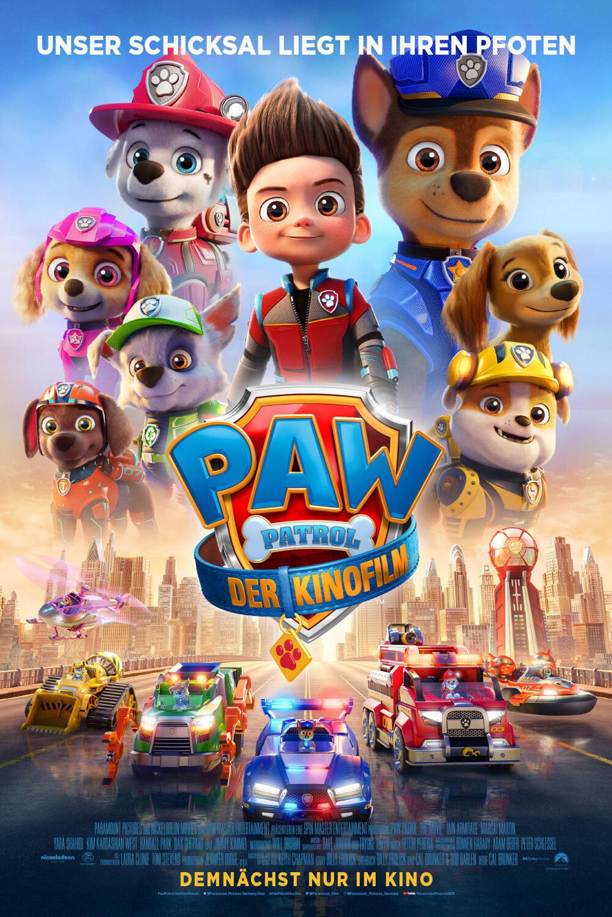 Paw Patrol: The Movie (2021) Movie Information & Trailers