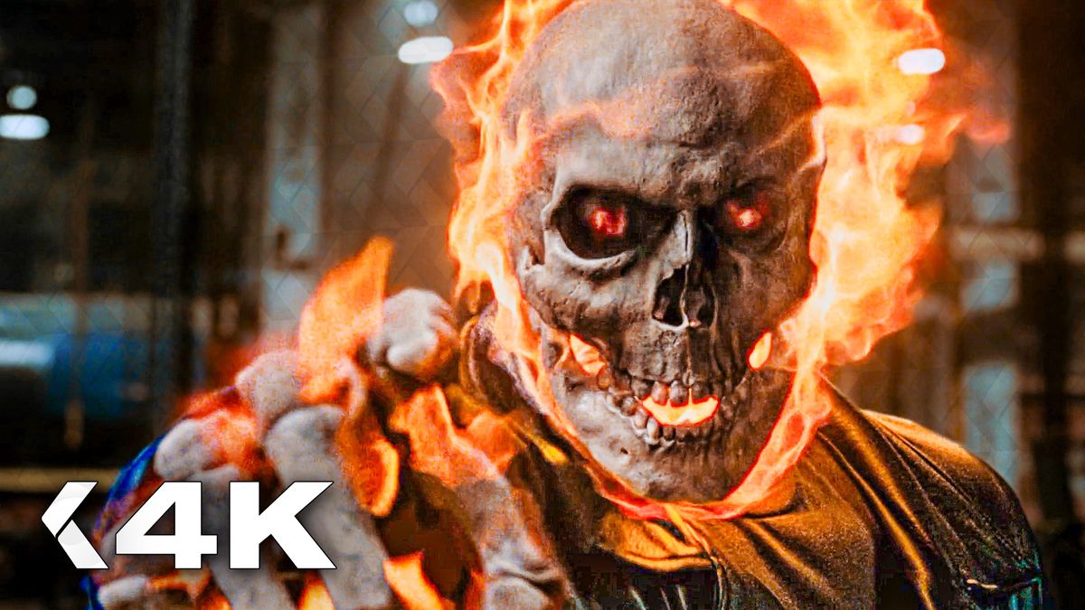 Nicolas Cage Ripped Every BADASS Ghost Rider Scene from the Movies in One Ride | Nicolas ...