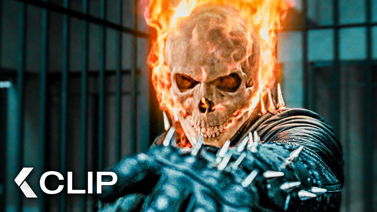 Prisoner Ghost Rider Ghost Rider DESTROYS Prison After His Transformation - GHOST RIDER Clip ...