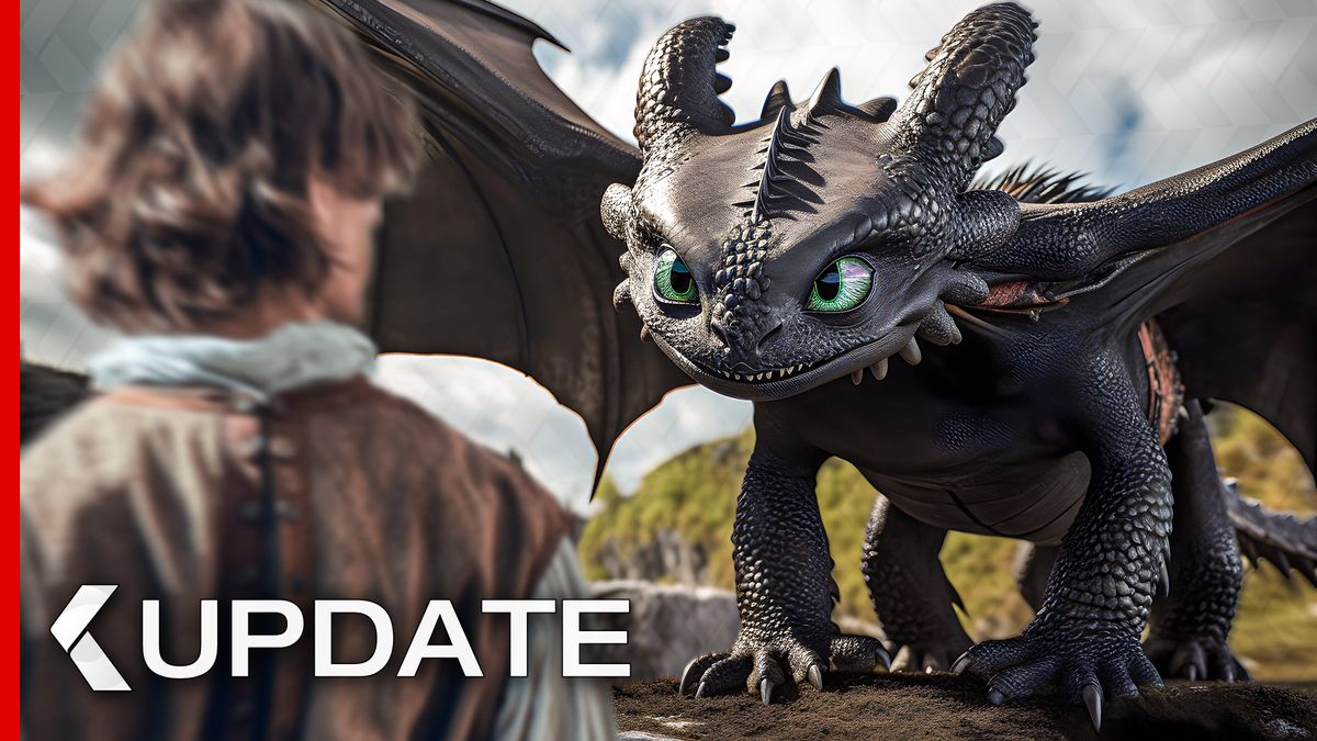 HOW TO TRAIN YOUR DRAGON Remake Movie Preview (2025) Toothless Goes