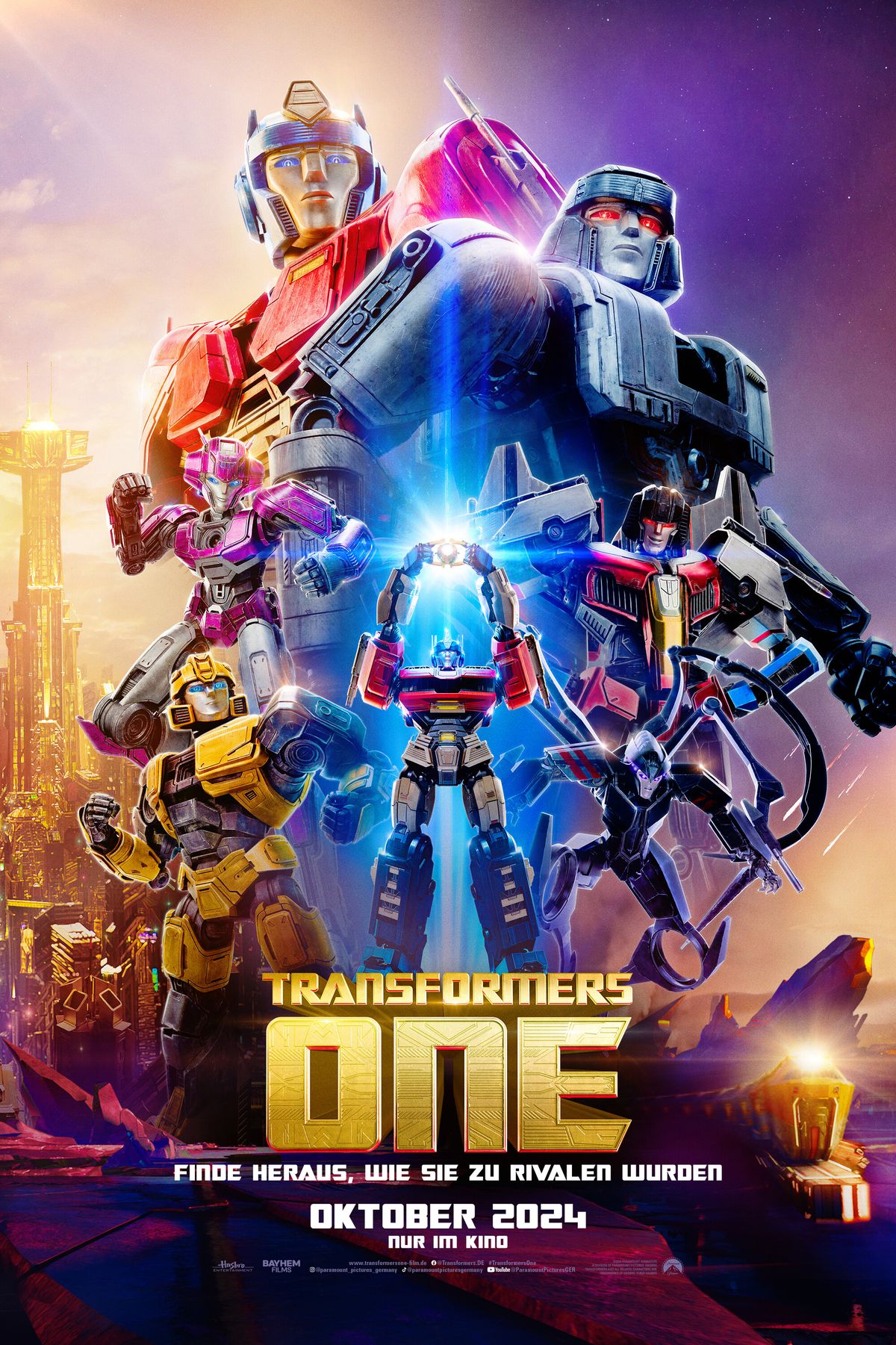 Transformers One (2024) Movie Information & Trailers KinoCheck