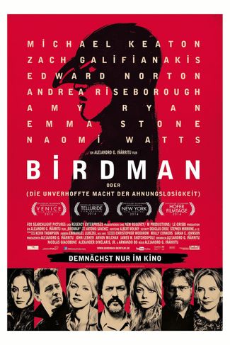 Poster zu Birdman oder (Die unverhoffte Macht der Ahnungslosigkeit)