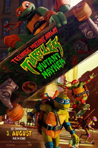 Poster zu Teenage Mutant Ninja Turtles: Mutant Mayhem