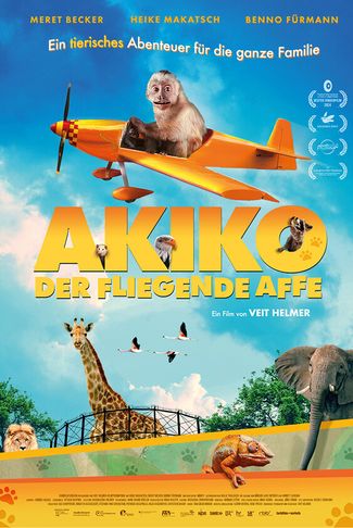 Poster zu Akiko, der fliegende Affe