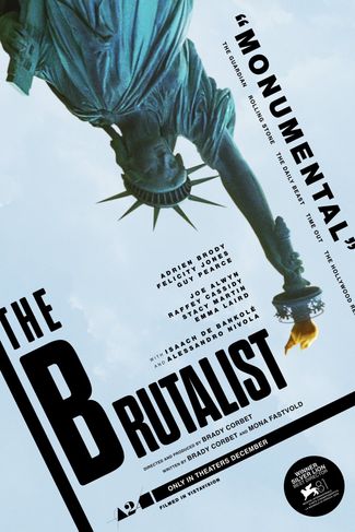 Poster of The Brutalist