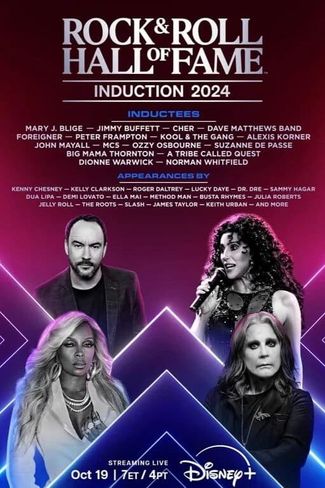 Poster zu 2024 Rock & Roll Hall of Fame Induction Ceremony