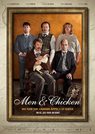 Poster of Men & Chicken