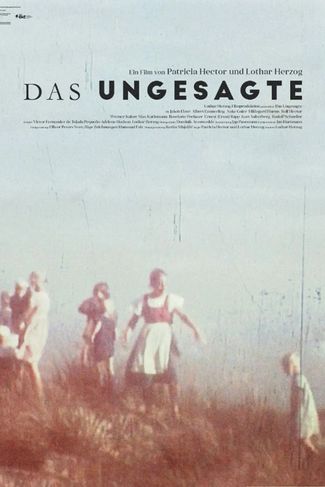 Poster zu Das Ungesagte
