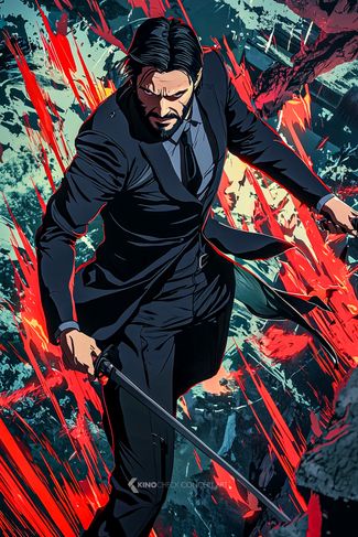 Poster of John Wick Anime