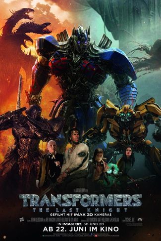 Poster zu Transformers 5: The Last Knight
