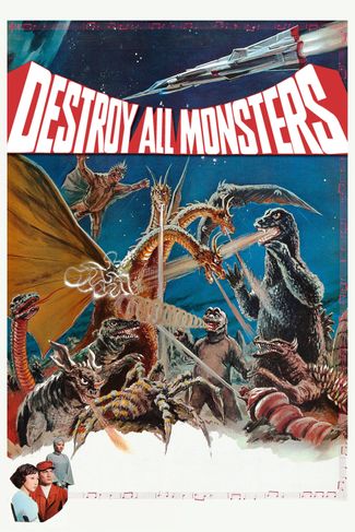 Poster of Destroy All Monsters