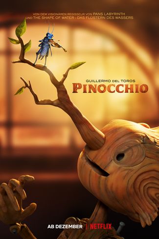 Poster zu Guillermo del Toros Pinocchio