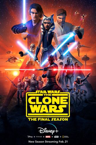 Poster of Star Wars: The Clone Wars