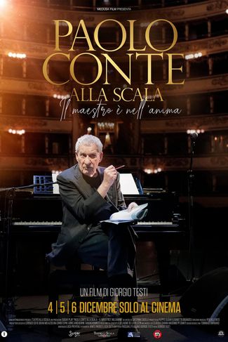 Poster zu Paolo Conte alla Scala