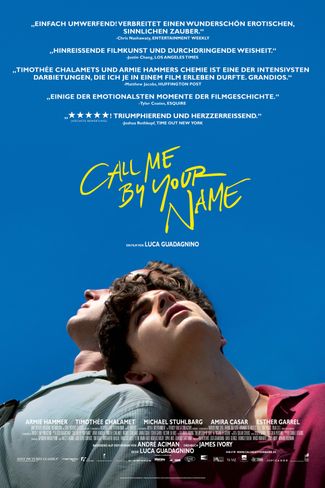 Poster zu Call me by your Name