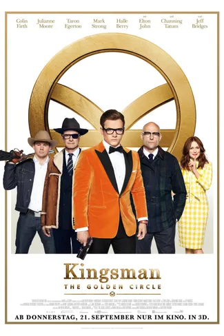 Poster zu Kingsman 2: The Golden Circle