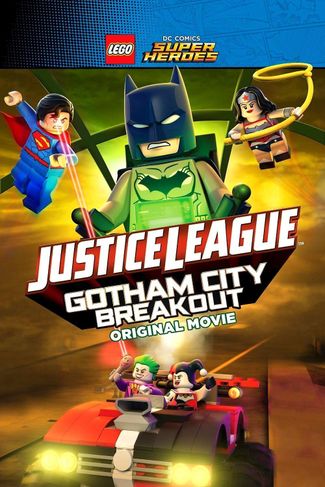 Poster zu LEGO DC Comics Super Heroes - Justice League - Gefängnisausbruch in Gotham City
