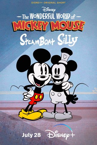 Poster of The Wonderful World of Mickey Mouse: Steamboat Silly