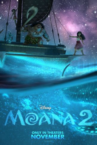 Poster of Moana 2