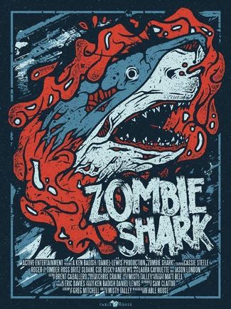 Poster of Zombie Shark