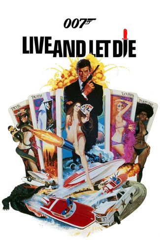 Poster of James Bond: Live and Let Die