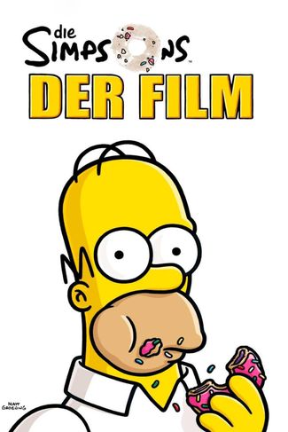 Poster of The Simpsons Movie