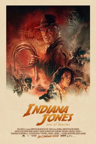 Poster of Indiana Jones and The Dial of Destiny