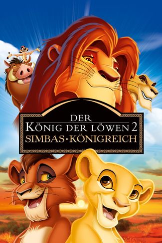 Poster zu Der König der Löwen 2 - Simbas Königreich