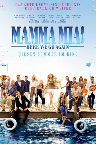 Poster of Mamma Mia 2: Here We Go Again