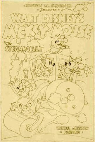 Poster zu Micky's Dampfwalze
