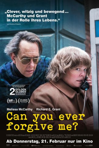 Poster zu Can You Ever Forgive Me?