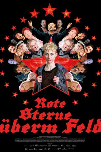 Poster of Red Stars Upon the Field