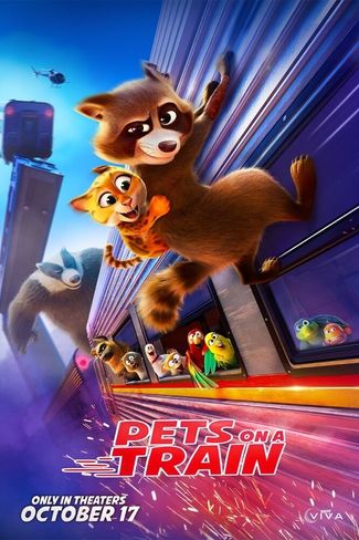 Poster of Pets on a Train