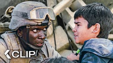 Image of US Army Leaves No One Behind as Aliens Attack the Civilians - BATTLE: LOS ANGELES Clip