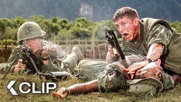 Image of Fighting for Survival in the Middle of a Vietnam Ambush - CASUALTIES OF WAR Clip | Michael J. Fox