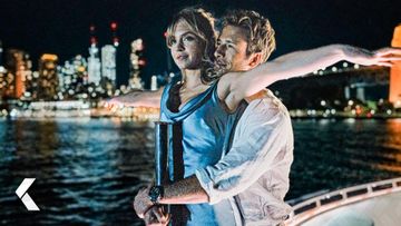 Image of Romantic Titanic Scene - Anyone But You (2023) Sydney Sweeney, Glen Powell