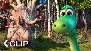 Image of Arlo Meets The Pet Collector Movie Clip - The Good Dinosaur (2015)