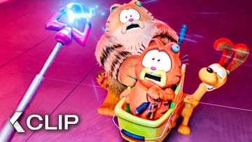Image of Caos INTENSO durante atraco provoca pelea con Guardia de Seguridad - GARFIELD: LA PELICULA Clip