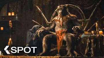 Image of KINGDOM OF THE PLANET OF THE APES “The King” New TV Spot & Trailer (2024)