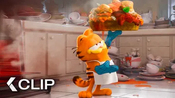 Image of THE GARFIELD MOVIE Movie Clip - "The Eating You're About To See Will Not Be Pretty" (2024)