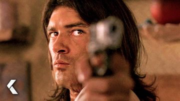 Image of Action-Packed Bookstore Fight - DESPERADO Clip | Antonio Banderas, Salma Hayek